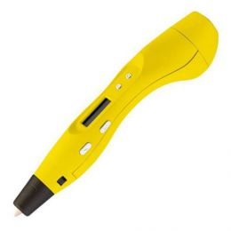3D ручка «EASYREAL RP-400 Yellow» (желтая) с OLED-дисплеем