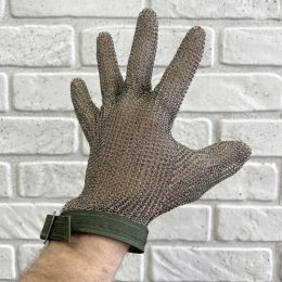 Пятипалая кольчужная перчатка «ПК-5» (размер L)