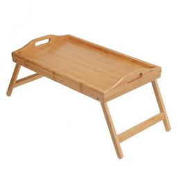 Складной бамбуковый столик-поднос для завтрака «Table Tray»